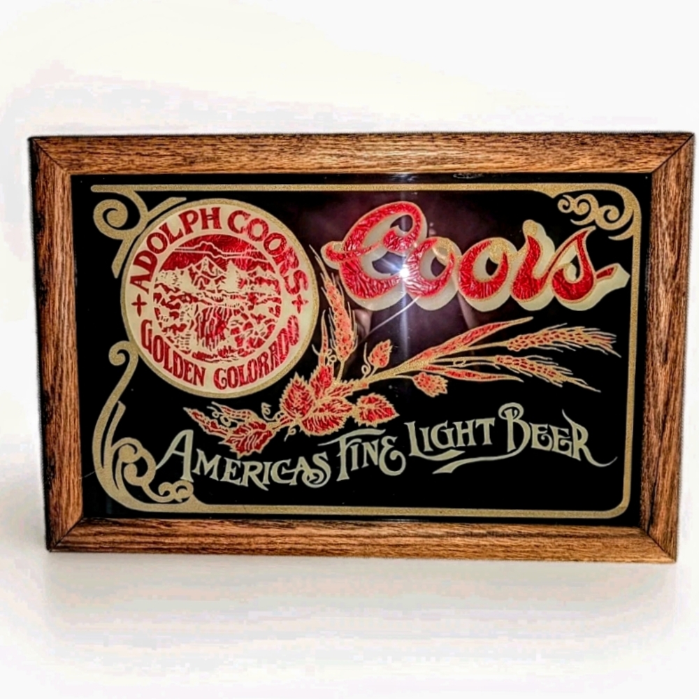 Coors Vintage Beer Sign